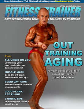 Dr. Robert Drapkin Turns Heads on the Cover of Fitness Trainer Magazine